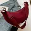 Bolsa Cruzada Casual de Otoño Nueva Transfronteriza Gran Capacidad para Viajes Diarios Simple Versátil Forma de Empanada Moda para Mujer