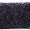 Hilo de chenilla brillante de tres cabos para tejer a crochet zapatos, hilo de lana grueso para tejer suéteres, bufandas y sombreros
