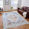 Alfombra Persa Retro de Amazon para Sala de Estar TEMU Pelo Reemplazable Estilo Étnico Tapete de Piso Dormitorio Antideslizante Resistente a la Suciedad Manta de Cabecera