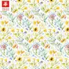 Tecido de Algodão Estampado 40S, Estilo Pastoral para Roupas Femininas e Infantis, Vestidos, Camisas, Bolsas, Tecido para DIY Artesanal em Estoque