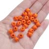 Acrílico cor sólida 8 x 6mm furo reto de quatro vias contas pulseira acessórios pulseira DIY feita à mão pingente acessórios de joia