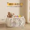 Cesto de Armazenamento de Brinquedos Sala de Estar Infantil Grande Capacidade Artefato de Boneca de Pelúcia Cesto de Roupa Suja Doméstico Balde de Armazenamento de Roupas Portátil