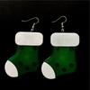 Joias Luminosas de Feriado Transfronteiriças Joias Luminosas de LED de Natal Brincos com Senso Avançado Acessórios de Personalidade para Festas de Celebração