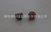 Cubierta de audífono intrauditivo de dos colores negro rojo silicona cabeza de bala tapón de audífono intrauditivo universal cabeza de silicona multicolor venta al por mayor