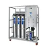 Máquina de Água Potável Direta Industrial e Comercial Ro Equipamento de Osmose Reversa 1 Ton Desionização e Dessalinização Filtro Purificador de Água Totalmente Automático