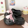 Zuecos de Verano de Eva con Suela Gruesa para Aumentar la Altura para Personas Menudas, Sandalias de Plataforma Versátiles de Moda con Diseño de Punta Cerrada