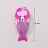Clip para el pelo de metal con diseño de animal de dibujos animados lindo clip para el pelo de fruta clip bb de color clip para el pelo lindo para niños clip para el borde del flequillo