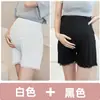 Ropa de maternidad para verano, leggings de maternidad finos, ajustables, adecuados para usar como prenda exterior, de cintura alta, anti-exposición, shorts de maternidad talla grande para el embarazo