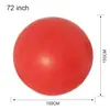 Fabricante de Látex Balão de Ar Abertura de Shopping Bola Flutuante Redonda 72 Branco e Vermelho Tempo Polegada Balão Grande Evento Bola Preta