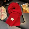 Colección de Bufandas de Mohair de Color Sólido de Otoño e Invierno, Bufandas Atmosféricas Estilo Coreano, Bufandas Chal Ampliadas y Engrosadas al por Mayor