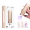 Luz de Manicura Portátil para Almacenamiento de Energía de Nuevo Producto Transfronterizo Estilo Foco Recargable a Mano No Negro Pantalla Lámpara de Secado Rápido para Esmalte de Uñas