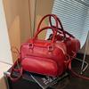 Bolso Retro Maillard Transfronterizo para Mujer Nuevo Otoño e Invierno Mochila de Alta Gama para Viajes Diarios Bolso de Hombro Bolso Cruzado de Moda