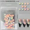 Accesorios para Uñas Nuevos Transfronterizos, Bolsa con Mezcla de Plumeria y Flor de Cerezo en Degradado de Primavera, Decoraciones 3D para Uñas al por Mayor