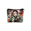 Monedero de Mercancía de Anime Demon Slayer Portatarjetas de Lona Bolsita para Llaves Dropshipping Regalos