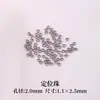 Cobre banhado a ouro 18k pulseira e colar DIY materiais de miçangas artesanais fecho em U fecho de ponta conta de posicionamento fecho acessórios