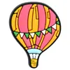 Serie de Globos Aerostáticos Románticos Transfronterizos Charms para Zapatos Dibujos Animados Caucho Suave de PVC Hebillas para Zapatos de Madera Accesorios Decorativos DIY Amazon