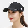 Sombrero Estilo Coreano para Mujer Gorra Creciente Bordada con Letras Moda Exterior Protector Solar Gorra de Béisbol Casual para Hombre