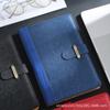 Cuaderno A5 para negocios, personalizado, con logotipo imprimible, superficie de cuero suave, para conferencias y oficina, con impresión en caja de regalo personalizada.