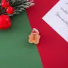 Pinzas para el pelo pequeñas de serie navideña, calcetines lindos de muñeco de nieve, Papá Noel, pinzas para el flequillo de copo de nieve, accesorios para el pelo de vacaciones
