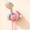 Soporte Móvil para Ducha Infantil, Estante de Ducha Fijo Multifuncional Móvil para el Hogar, Cabezal de Ducha Sin Taladrar