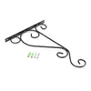 Comercio Exterior Balcón Estilo Europeo Colgante Creativo Soporte de Flores de Hierro Soporte de Pared Cesta Colgante Gancho para Maceta Transfronterizo Amazon