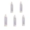 Botella cosmética al vacío de 15 ml, botella de empaque AS para loción y crema de 30 ml, botella dispensadora con spray, botella al vacío tipo pico de pato