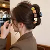 Pinza de Garra de Flor Extra Grande para Mujeres Sensación de Alta Gama para Cabello Grueso Parte Posterior de la Cabeza Pinza de Tiburón para el Cabello Accesorios para el Cabello Pasador