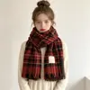 Colección de Bufandas de Mohair de Color Sólido de Otoño e Invierno, Bufandas Atmosféricas Estilo Coreano, Bufandas Chal Ampliadas y Engrosadas al por Mayor