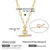 Collar para mujer estilo europeo y americano Wanxing, juego de collar con colgante de barra en T de circón de acero inoxidable chapado en oro de 18 quilates, estilo clásico, venta al por mayor transfronteriza