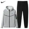 Ropa Deportiva Casual al Aire Libre para Hombre 2025 Primavera Conjunto Deportivo Dos Piezas con Sudadera Cardigan de Manga Larga