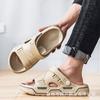Zapatillas de Verano para Hombre Nuevas para Exterior Antideslizantes, Zapatillas Deportivas de Eva de Suela Gruesa, Sandalias de Playa con Sensación de Pisar Mierda, Dropshipping