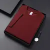 Camiseta lisa de manga curta com ombro normal para homens, peso pesado de 280g, corte slim, top moderno estilo americano Solona de verão