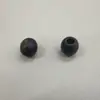 Cuentas de resina 12*12mm mate con agujero grande para manualidades, accesorios de ropa, cordones de zapatos, cadenas para bolsos, llaveros, colgantes, accesorios para cordones