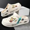 Zuecos para Hombre 2026 Zapatos de Playa de Verano Antideslizantes Ligeros de Suela Gruesa Cómodos para Deportes al Aire Libre Zapatillas de Punta Cerrada para Hombre