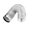 Tubo de escape de humos para cocina, campana extractora de cocina, doble capa de aluminio engrosado, tubo de escape retráctil, tubo de escape para baño, conducto para máquina de humo