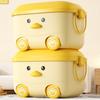 Caja de Almacenamiento para Juguetes Infantiles de Aspecto Elegante y Gran Capacidad Caja de Almacenamiento Ropa de Bebé Snack Juguete Caja de Almacenamiento Cesta de Almacenamiento