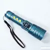 Luz de trabajo multifuncional para exteriores transfronteriza con batería externa, luz LED conveniente, alarma de zumbador, linterna intermitente roja y azul