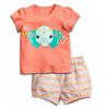 Ropa de Casa de Estilo para Niñas de Manga Corta Nueva Ropa para Niños Traje de Verano Ropa para Aire Acondicionado Pijama de Dibujos Animados K090