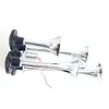 Bocina de aire de cuatro tubos 12V/24v aleación de zinc galvanizado bocina de aire modificada para camión camión válvula solenoide 1224v