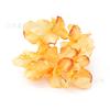Flores Artificiales con Bordes Quemados, Hortensia, Flores Falsas, Materiales para Manualidades, Accesorios para Tocados Florales Hechos a Mano, Decoración Floral para Caja de Regalo