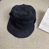 Sombrero plano plegable de gamuza de alta calidad para equitación para mujer, otoño e invierno, tacto afelpado elegante, gorra de béisbol estilo chica rica vintage