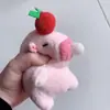 Celebridad de internet lindo capibara capibara colgante peluche juguete muñeca bolsa colgante llavero Muñeca Muñeca