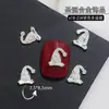 Joias para Nail Art de Natal Atacado Liga de Ouro e Prata Floco de Neve Sino Árvore de Natal Acessórios Decoração de Unha Usável Diamantes