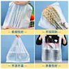 Bolsas de Plástico Transparentes para Tiendas de Desayuno, Empaque para Llevar, Bolsas Tipo Chaleco, Bolsas Blancas de Supermercado para Compras, Bolsas de Conveniencia para Deli de Grado Alimenticio