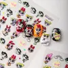 Pegatinas Populares Lindas de Las Chicas Superpoderosas para Arte de Uñas, Pegatinas de Relieve 3D Adhesivas, Pegatinas Impermeables para Uñas DIY