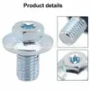 Adecuado para GM, Buick, Chevrolet, Cadillac tornillo de tapón de drenaje del cárter de aceite de cabeza hexagonal 55577568