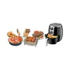 Accesorios para freidora de aire 6/7/8 pulgadas 10 piezas molde para pastel herramienta para hornear molde sartén para pizza parrilla transfronterizo