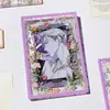 Portatarjetas Acrílico Valle de Flores del País de los Sueños Exhibición y Almacenamiento de Tarjetas Fotográficas Polaroid de 3 Pulgadas Accesorios para Fans