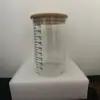 Frasco de Fermentación de Vidrio de Borosilicato Alto con Escala para Masa de Pan de Masa Madre, Suministros para Pan de Levadura, Frasco Sellado, Molde para Hornear