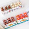 Serie de Velas de Oso Decoración de Pastel Estilo Coreano ins Lindo Vela de Dibujos Animados Oso Suministros para Fiesta de Cumpleaños de Niños